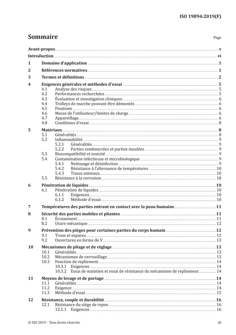 ISO 19894:2019 - Trolleys de marche — Exigences et méthodes d'essai
Released:5/16/2019