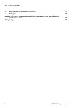 ISO 7176-30:2018 - Wheelchairs — Part 30: Wheelchairs for changing occupant posture — Test methods and requirements
Released:12/13/2018 - Page 4 preview