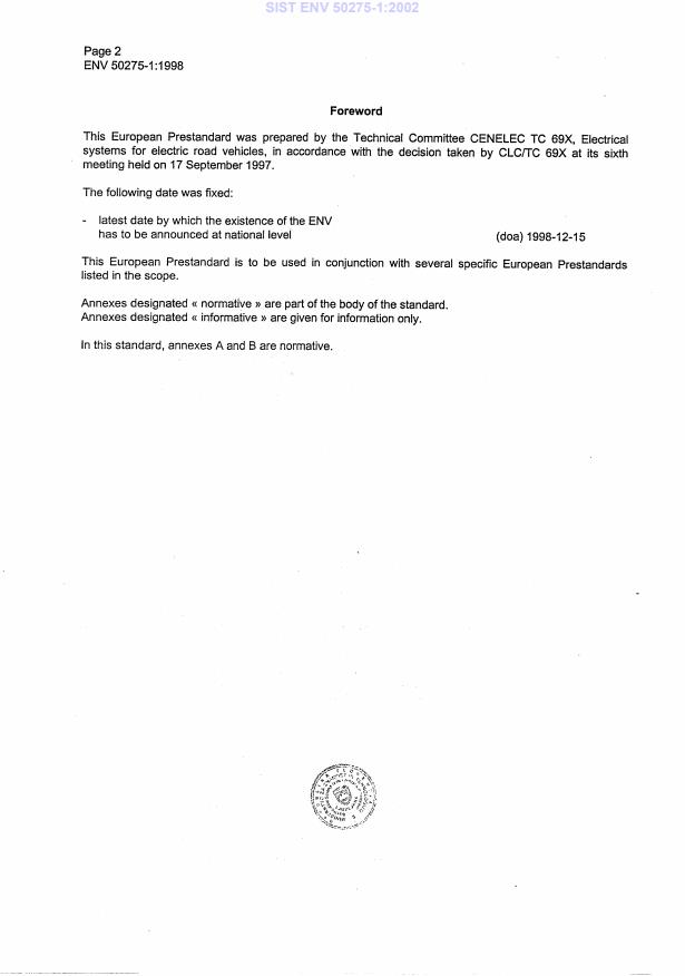 ENV 50275-1:1998 ENV 50275-1:2002 - Page 4 preview