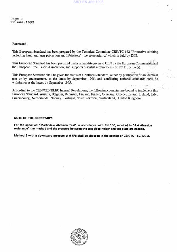 EN 466:1995 EN 466:1998 - Page 4 preview
