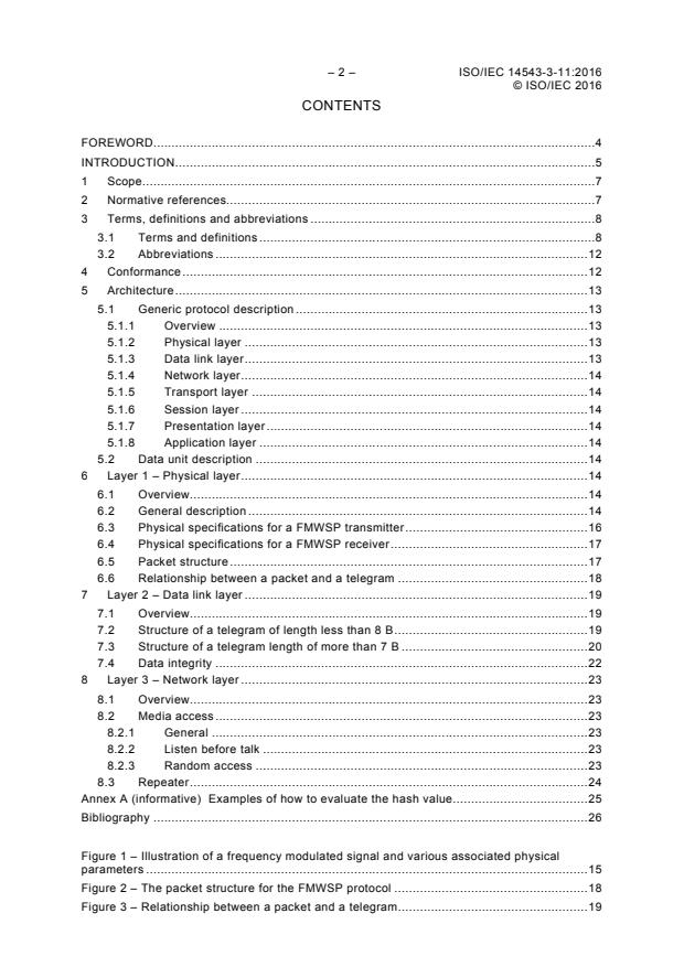 ISO/IEC 14543-3-11:2016 ISO/IEC 14543-3-11:2016 - Information technology -- Home electronic system (HES) architecture - Page 4 preview