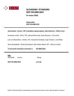 EN 6069:2023 - Page 1 preview