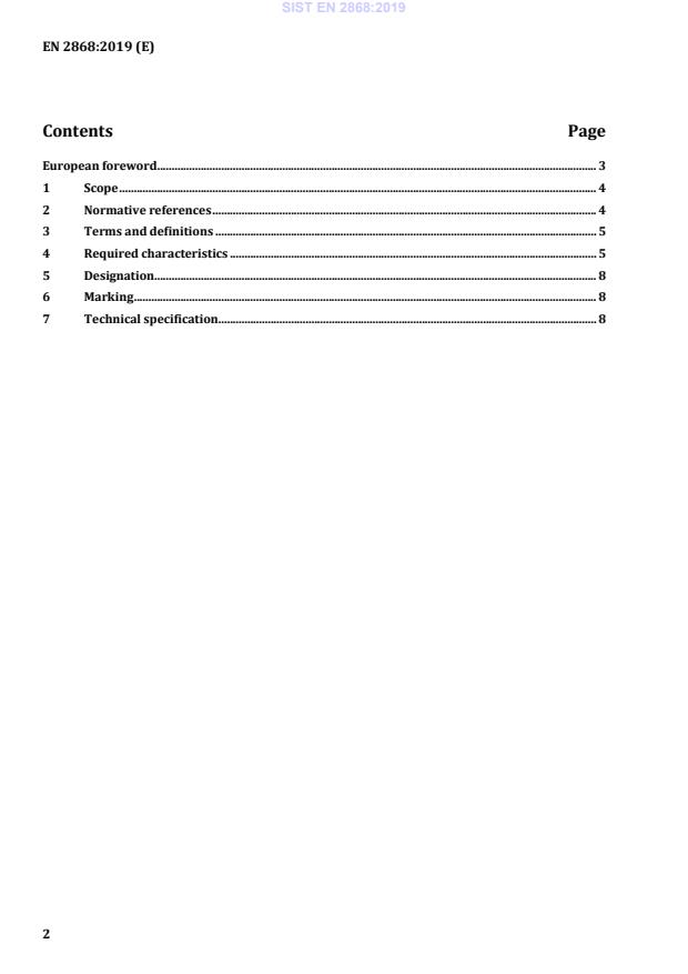 EN 2868:2019 EN 2868:2019 - Page 4 preview