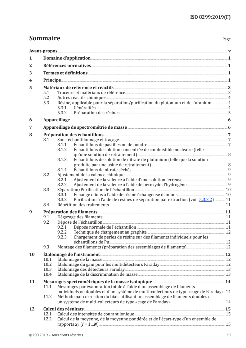 ISO 8299:2019 - Technologie du combustible nucléaire — Détermination de la teneur isotopique et de la concentration d'uranium et du plutonium dans les matières nucléaires en solution d'acide nitrique par spectrométrie de masse à thermo-ionisation
Released:2/26/2021