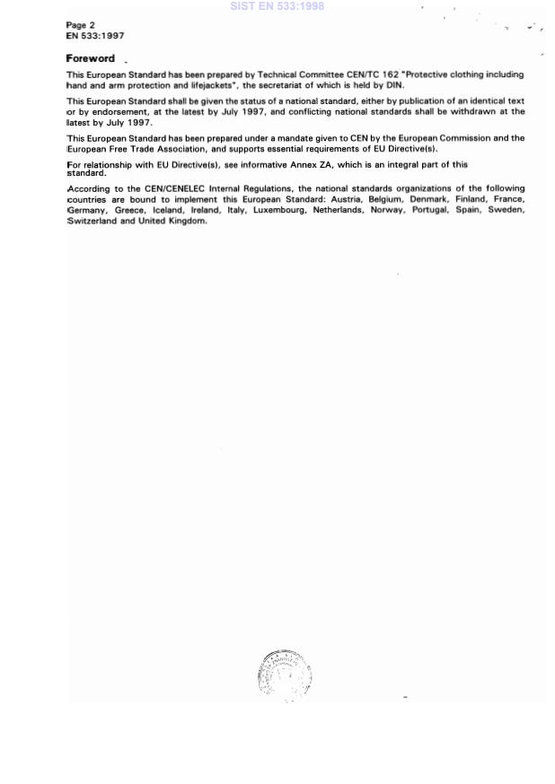 EN 533:1997 EN 533:1998 - Page 4 preview