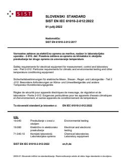 SIST EN IEC 61010-2-012:2022 SIST EN IEC 61010-2-012:2022 - BARVE - Page 1 preview