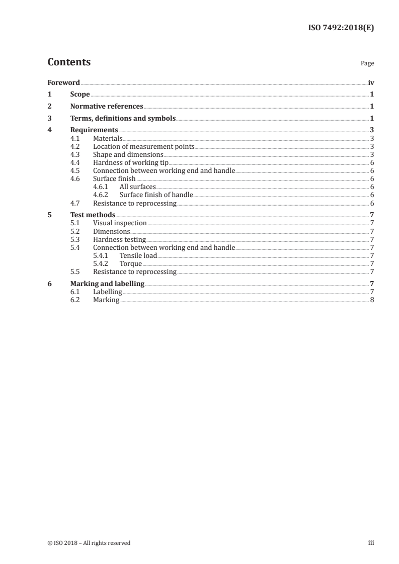 ISO 7492:2018 - Dentistry — Dental explorer
Released:2/1/2018