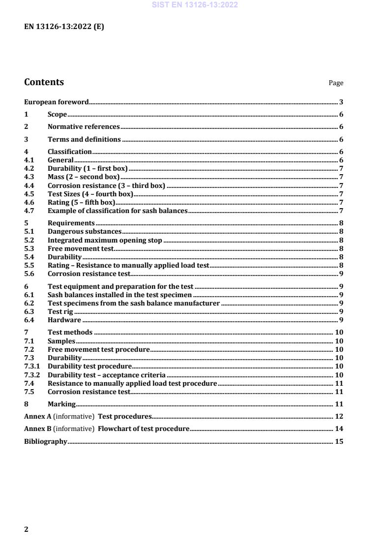 SIST EN 13126-13:2022 SIST EN 13126-13:2022 - Page 4 preview