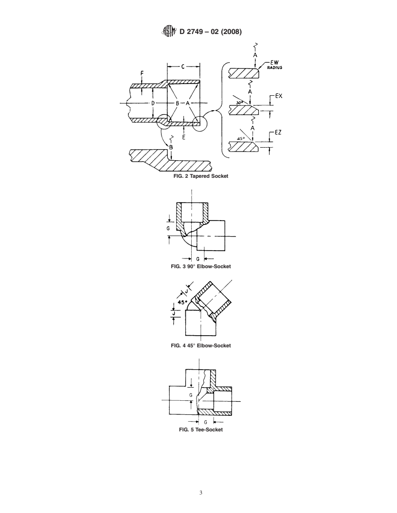 REDLINE ASTM D2749-02(2008) - Standard Symbols for Dimensions of Plastic Pipe Fittings