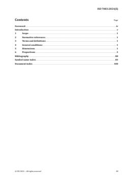 ISO 7083:2021 ISO 7083:2021 - Technical product documentation -- Symbols used in technical product documentation -- Proportions and dimensions - Page 3 preview