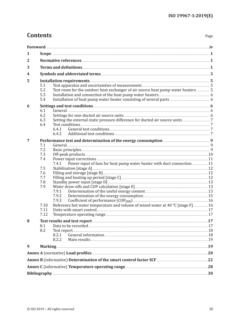 ISO 19967-1:2019 - Heat pump water heaters —  Testing and rating for performance — Part 1: Heat pump water heater for hot water supply
Released:3/19/2019