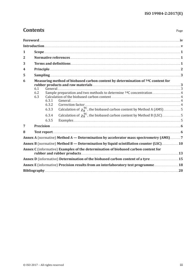 ISO 19984-2:2017 - Rubber and rubber products -- Determination of biobased content