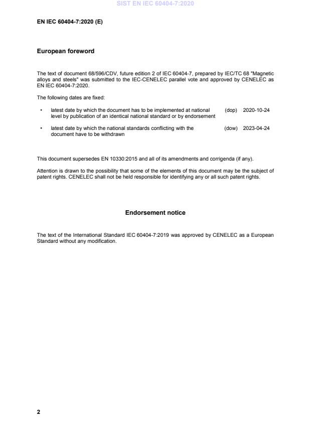 SIST EN IEC 60404-7:2020 SIST EN IEC 60404-7:2020 - Page 4 preview