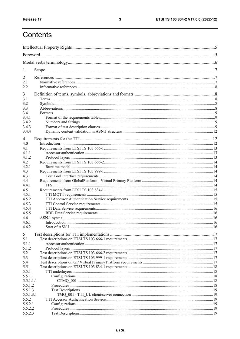 ETSI TS 103 834-2 V17.0.0 (2022-12) - Smart Secure Platform (SSP); Part 2: Test Specification, SSP Test Tool Interface (Release 17)