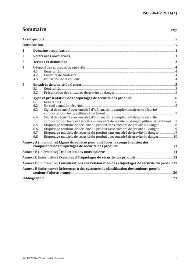 ISO 3864-2:2016 - Symboles graphiques -- Couleurs de sécurité et signaux de sécurité