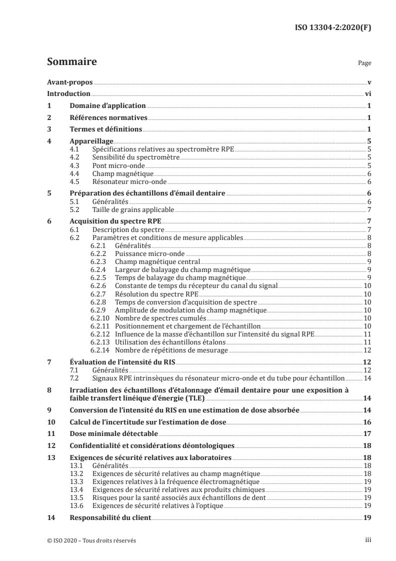 ISO 13304-2:2020 - Radioprotection — Critères minimaux pour la spectroscopie par résonance paramagnétique électronique (RPE) pour la dosimétrie rétrospective des rayonnements ionisants — Partie 2: Dosimétrie ex vivo à partir de l’émail dentaire humain
Released:1. 03. 2023