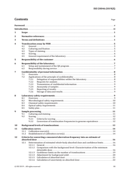 ISO 20046:2019 - Radiological protection — Performance criteria for laboratories using Fluorescence In Situ Hybridization (FISH) translocation assay for assessment of exposure to ionizing radiation
Released:19. 03. 2019 - Page 3 preview
