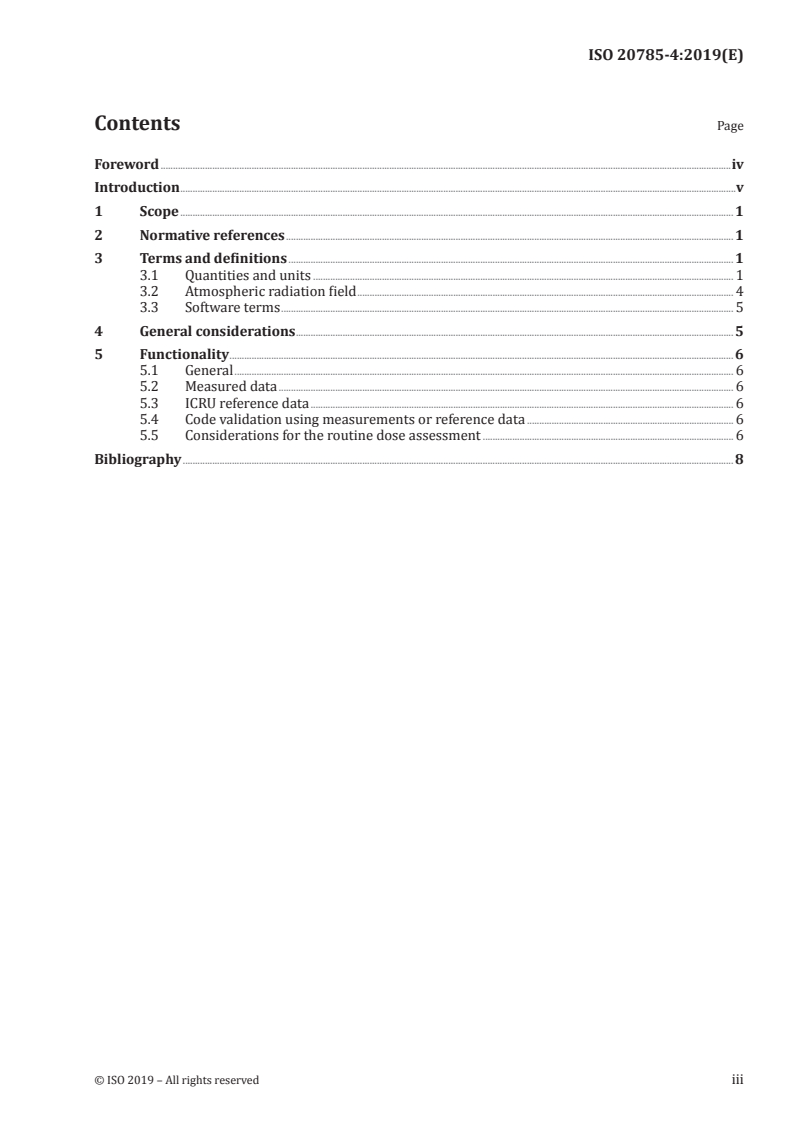 ISO 20785-4:2019 - Dosimetry for exposures to cosmic radiation in civilian aircraft — Part 4: Validation of codes
Released:5/20/2019