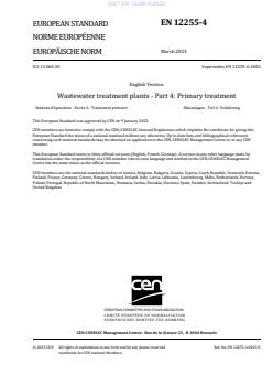 SIST EN 12255-4:2023 - BARVE - Page 3 preview