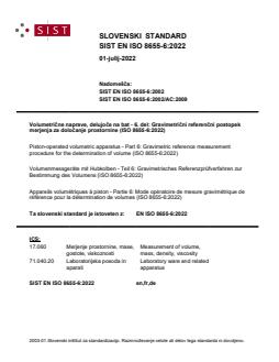 EN ISO 8655-6:2022 EN ISO 8655-6:2022 - Page 1 preview