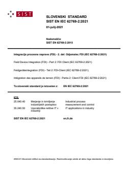 EN IEC 62769-2:2021 - BARVE - Page 1 preview