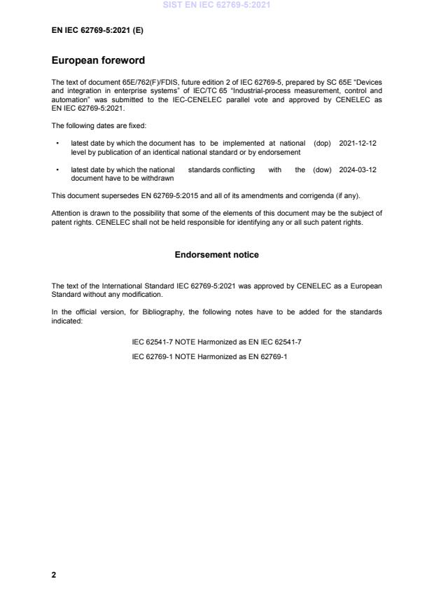 EN IEC 62769-5:2021 EN IEC 62769-5:2021 - BARVE - Page 4 preview