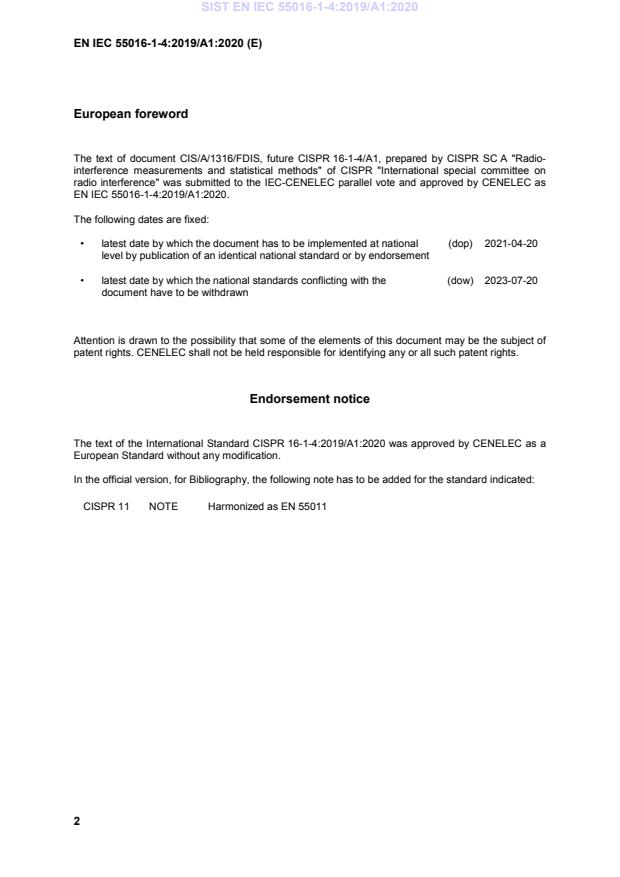 SIST EN IEC 55016-1-4:2019/A1:2020 SIST EN IEC 55016-1-4:2019/A1:2020 - BARVE - Page 4 preview