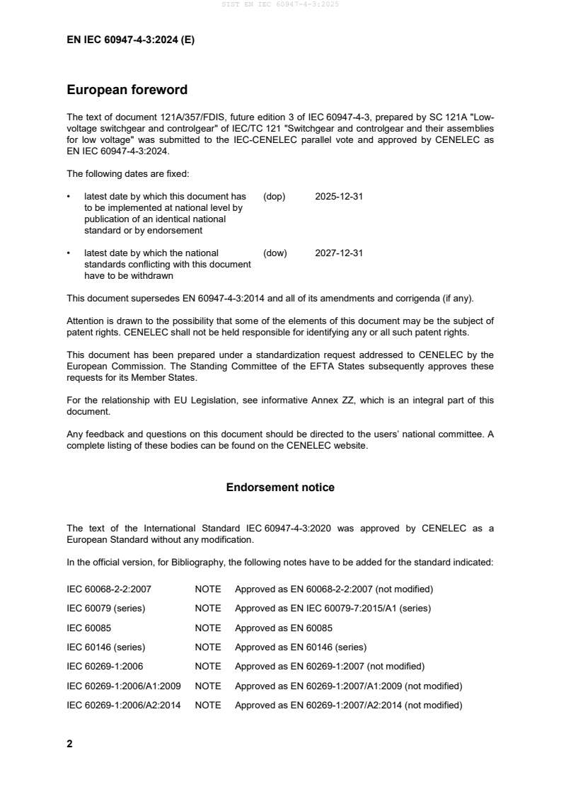 EN IEC 60947-4-3:2024 EN IEC 60947-4-3:2025 - Page 4 preview