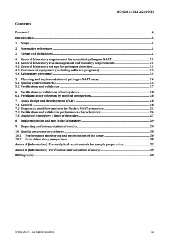 ISO/FDIS 17822-2:Version 24-apr-2020 - In vitro diagnostic test systems -- Nucleic acid amplification-based examination procedures for detection and identification of microbial pathogens