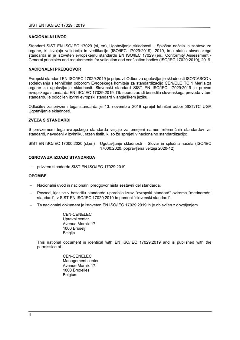 EN ISO/IEC 17029:2019 EN ISO 17029:2019 - BARVE - Page 2 preview