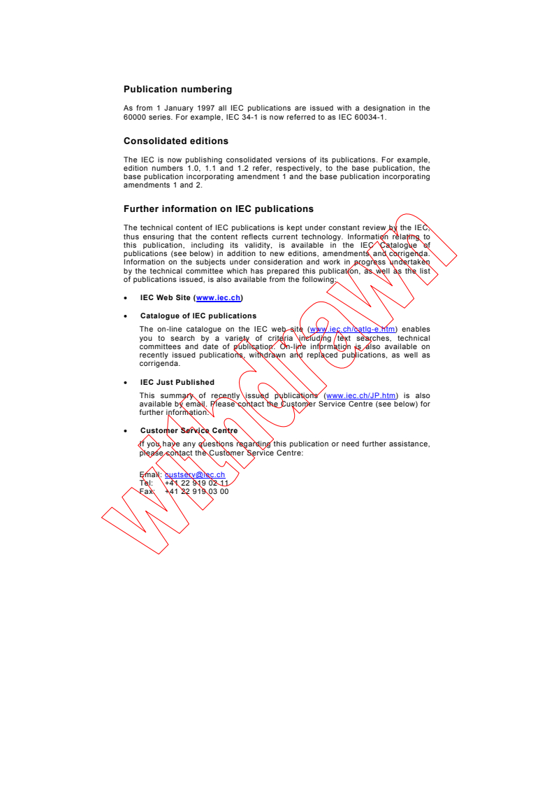 IEC TR 61000-5-6:2002 IEC TR 61000-5-6:2002 - Electromagnetic compatibility (EMC) - Part 5-6: Installation and mitigation guidelines - Mitigation of external EM influences
Released:6/5/2002
Isbn:2831864127 - Page 2 preview