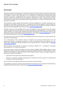 ISO/IEC 9798-2:2019 - IT Security techniques — Entity authentication — Part 2: Mechanisms using authenticated encryption
Released:6/3/2019 - Page 4 preview
