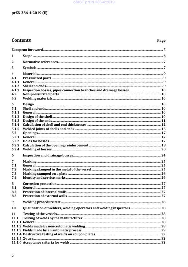 kSIST FprEN 286-4:2022 oSIST prEN 286-4:2019 - Page 4 preview
