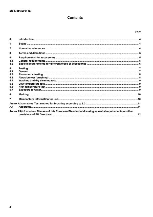 EN 13356:2001 EN 13356:2001 - Page 4 preview