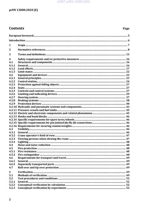 prEN 13000 prEN 13000:2020 - Page 4 preview