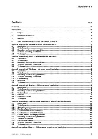 ISO 10140-1:2016 - Acoustics -- Laboratory measurement of sound insulation of building elements