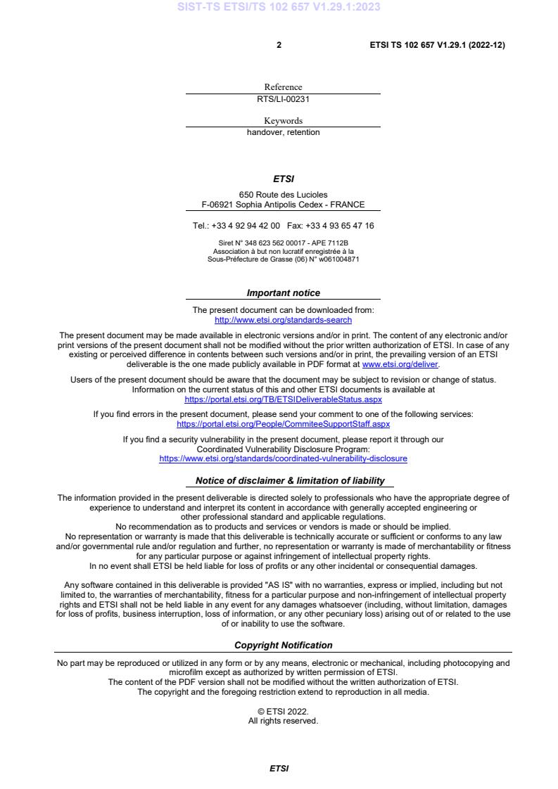 SIST-TS ETSI/TS 102 657 V1.29.1:2023 SIST-TS ETSI/TS 102 657 V1.29.1:2023 - BARVE - Page 4 preview