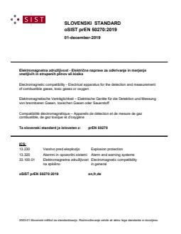 prEN 50270:2025 prEN 50270:2019 - Page 1 preview