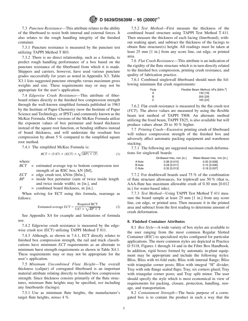 Astm D5639 D5639m-95(2000)e1 - Standard Practice For Selection Of 