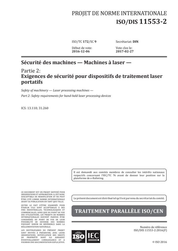 ISO/DIS 11553-2