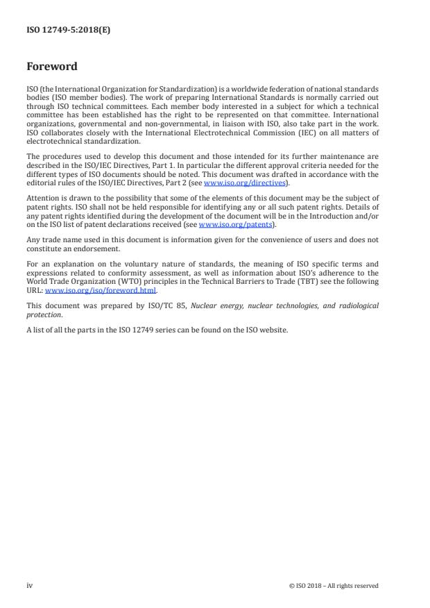 ISO 12749-5:2018 ISO 12749-5:2018 - Nuclear energy, nuclear technologies, and radiological protection -- Vocabulary - Page 4 preview