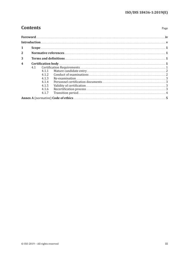 ISO/DIS 18436-1