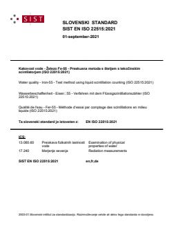 EN ISO 22515:2021 EN ISO 22515:2021 - Page 1 preview