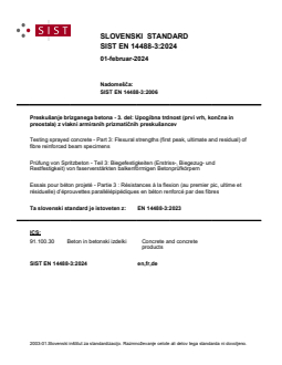 EN 14488-3:2023 EN 14488-3:2024 - Page 1 preview