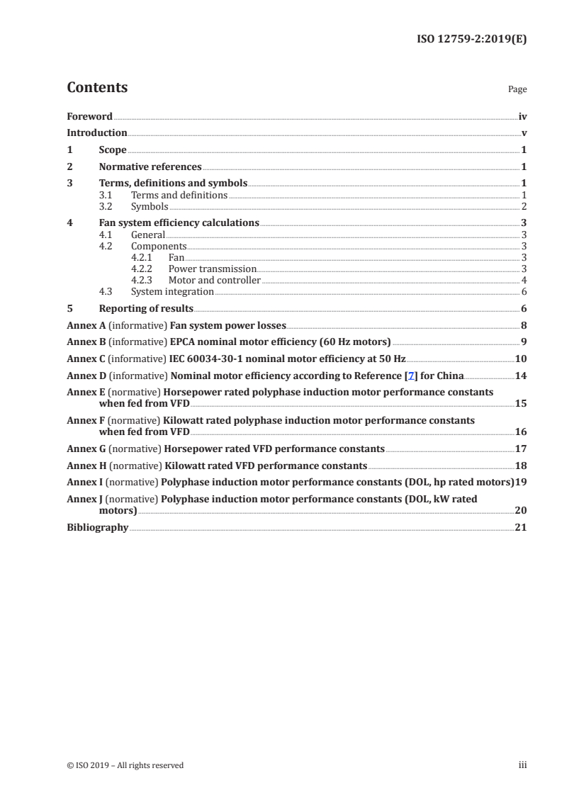 ISO 12759-2:2019 - Fans — Efficiency classification for fans — Part 2: Standard losses for drive components
Released:3/20/2019