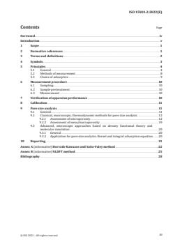 ISO 15901-2:2022 ISO 15901-2:2022 - Pore size distribution and porosity of solid materials by mercury porosimetry and gas adsorption — Part 2: Analysis of nanopores by gas adsorption
Released:1/21/2022 - Page 3 preview