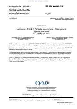 SIST EN IEC 60598-2-1:2021 - Page 3 preview