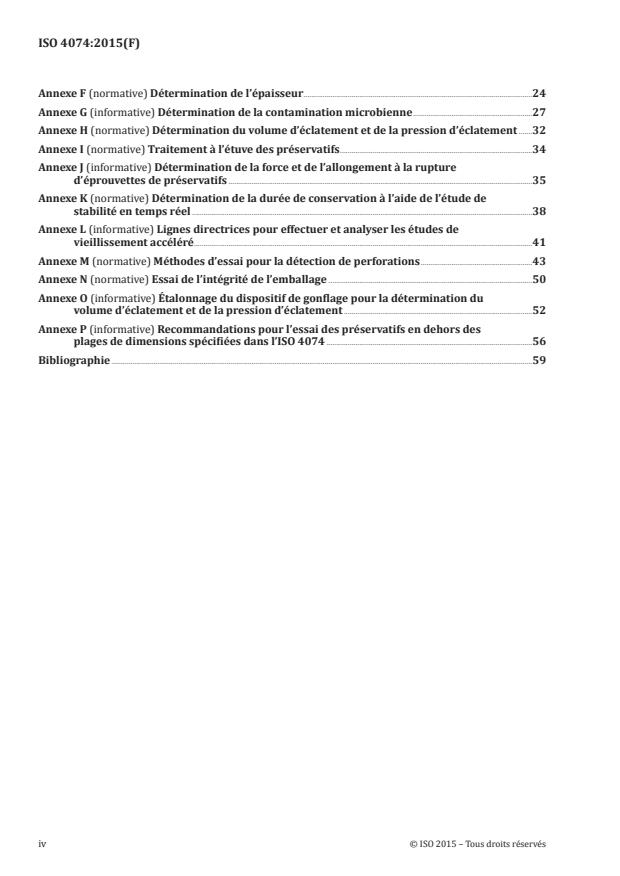 ISO 4074:2015 ISO 4074:2015 - Préservatifs masculins en latex de caoutchouc naturel -- Exigences et méthodes d'essai - Page 4 preview
