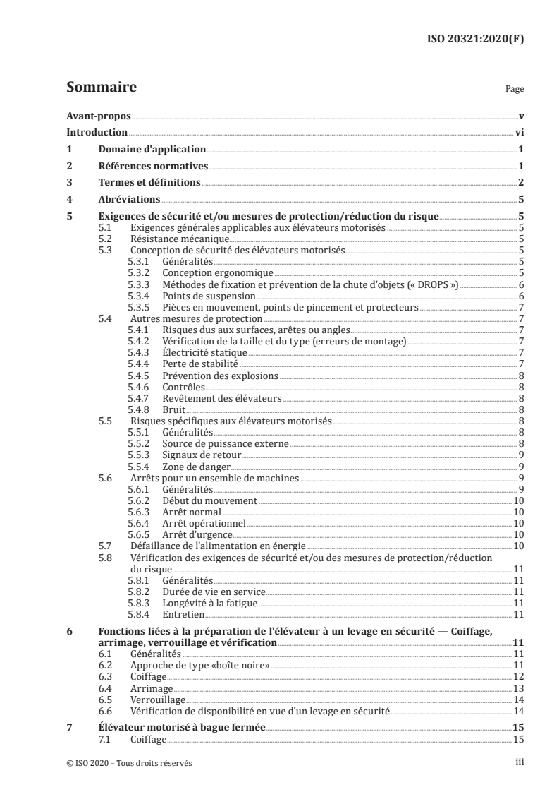 ISO 20321:2020 - Industries du pétrole, de la pétrochimie et du gaz naturel — Sécurité des machines — Élévateurs motorisés
Released:12/4/2024