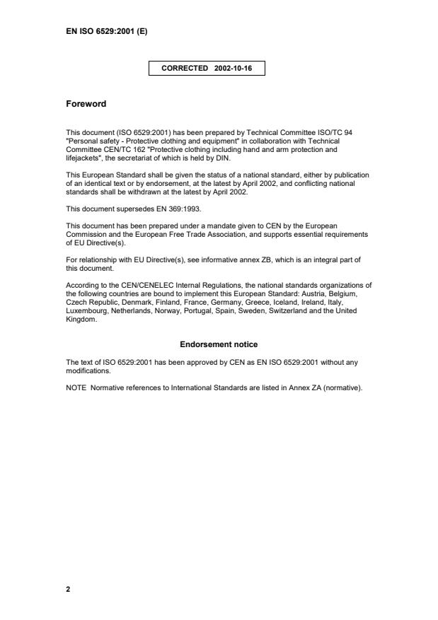 EN ISO 6529:2001 EN ISO 6529:2002 - Page 4 preview